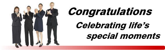 Congratulations